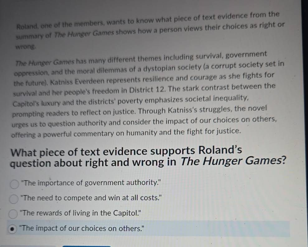 Solved: Roland, one of the members, wants to know what piece of text ...