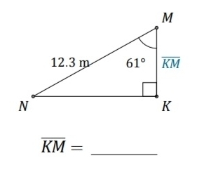 overline KM=
_