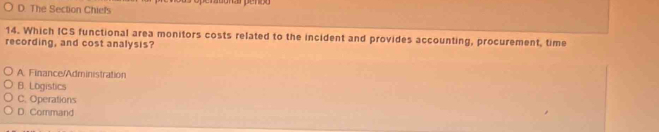 Which Ics Functional Area Monitors: Essential Insights Uncovered