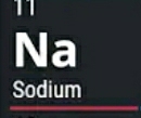 Na 
Sodium