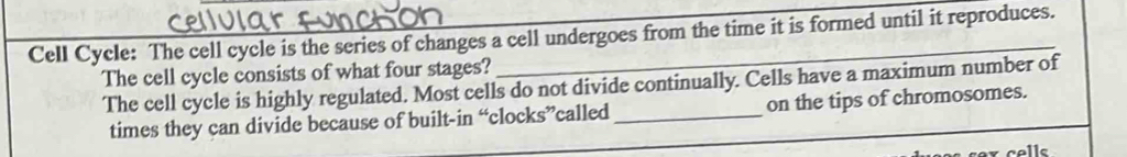 cells