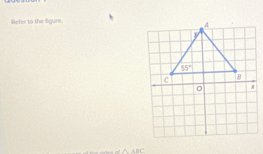 Refer to the figure.
ABC.