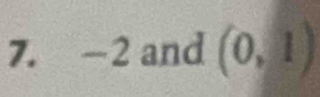 _  2 and (0,1)