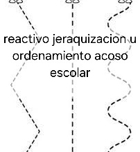 reactivo jeraquización u 
ordenamiento acoso 
escolar