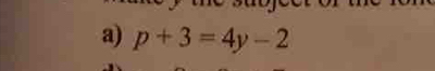 p+3=4y-2