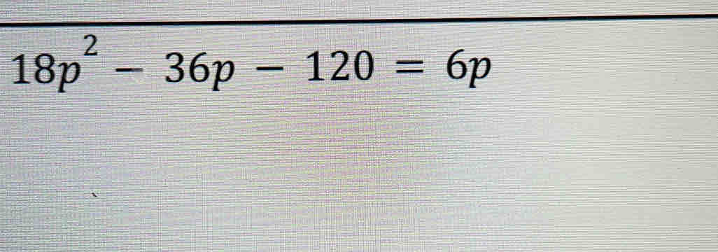 18p^2-36p-120=6p