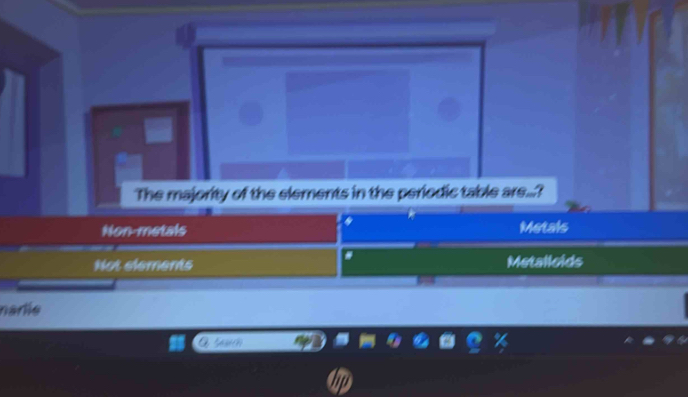 Solved: The majority of the elements in the periodic table are...? Non ...