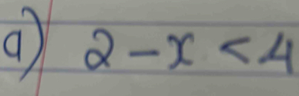 2-x<4</tex>