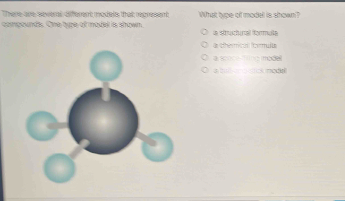 Solved: There are several different models that represent What type of ...