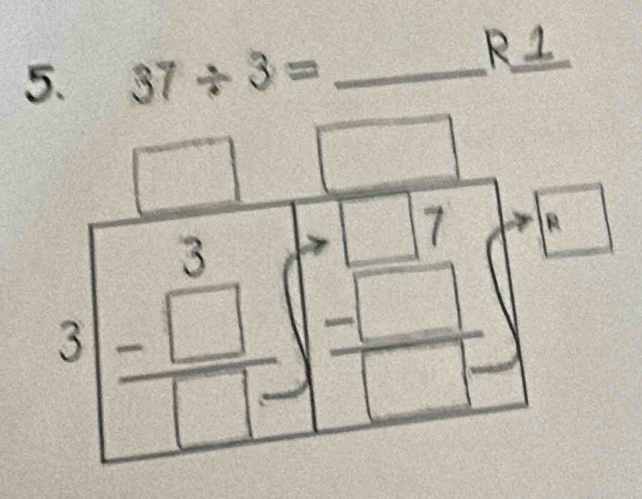 37/ 3= _
R ²