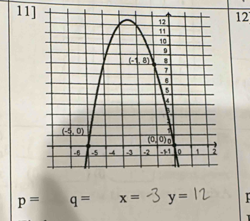 11]
12
p= q= x= y= I