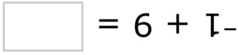 □ =6+T
-