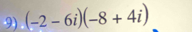 (-2-6i)(-8+4i)