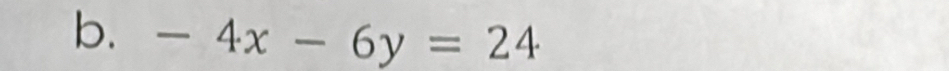 -4x-6y=24