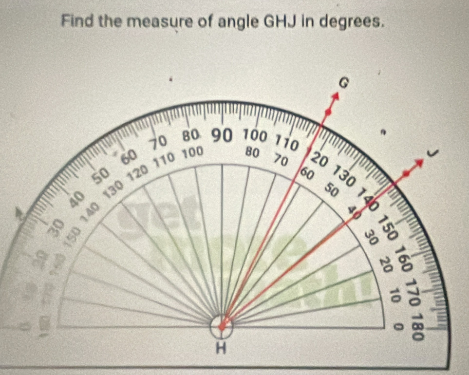 Find the measure of angle GHJ in degrees.