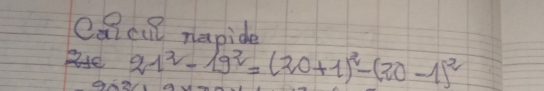 ccu nanide
21^2-19^2=(20+1)^2-(20-1)^2