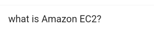 what is Amazon EC2?