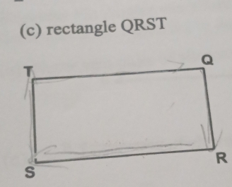 rectangle QRST