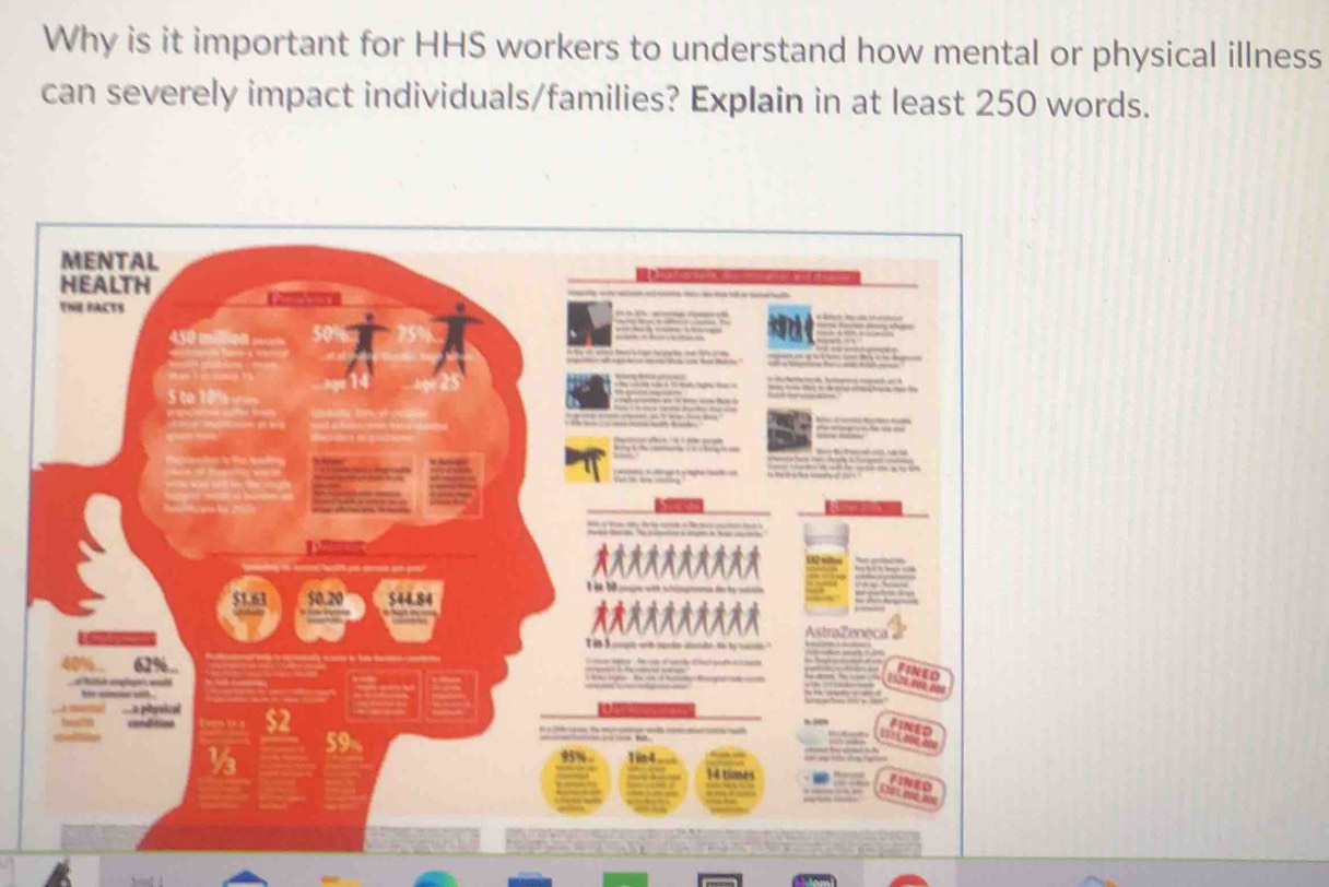 Solved: Why is it important for HHS workers to understand how mental or ...