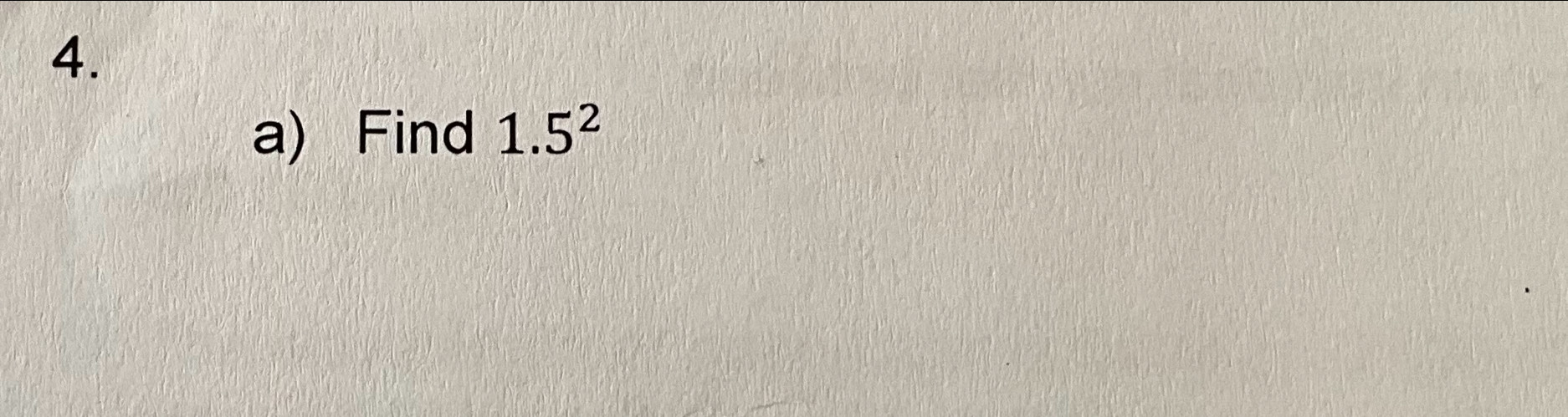 Find 1.5^2