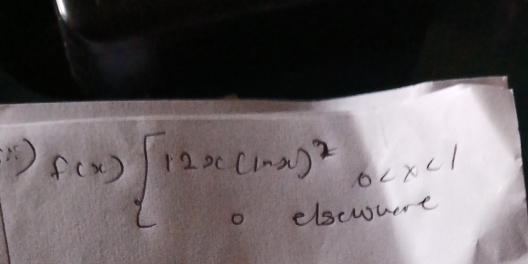 ) f(x)[12x(1-x)^2_0