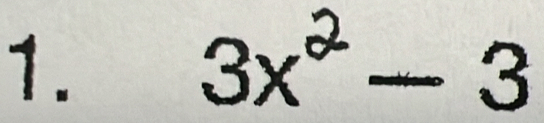 3x² - 3