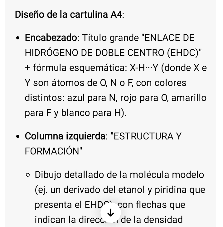 Resuelto:Diseño de la cartulina A4: * Encabezado: Título grande 