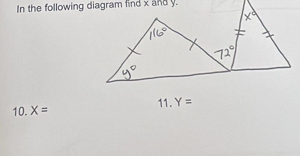 Y=
10. X=