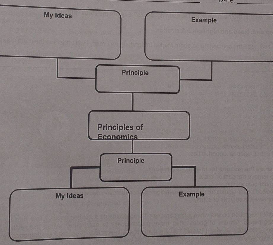 Date._ 
My Ideas Example 
Principle 
Principles of 
Economics 
Principle 
My Ideas Example