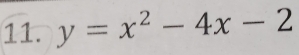 y=x^2-4x-2