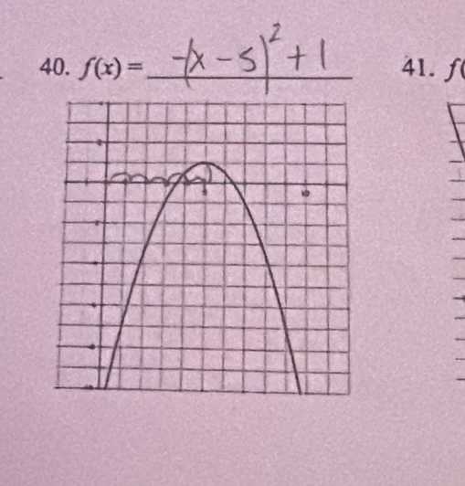 f(x)= _ 41. f