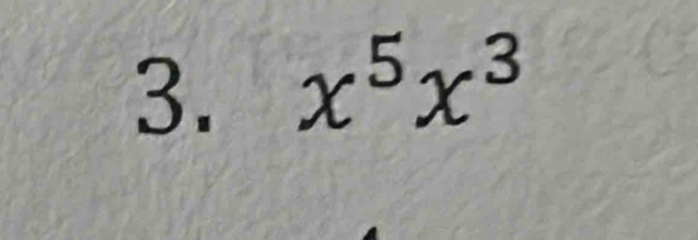 x^5x^3