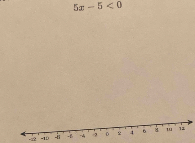 5x-5<0</tex>