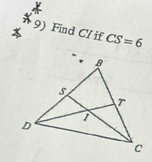 Find CI if CS=6