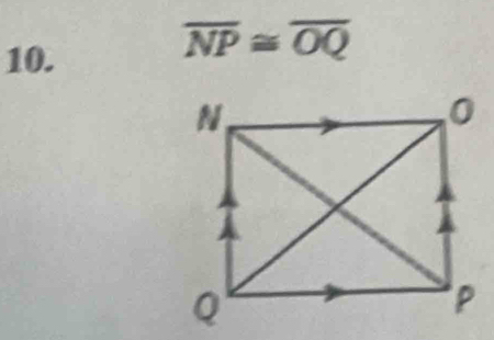 overline NP≌ overline OQ