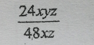  24xyz/48xz 