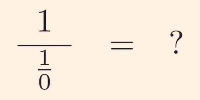 frac 1 1/0 = ?