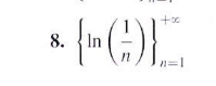  ln ( 1/n ) _(n=1)^(+∈fty)