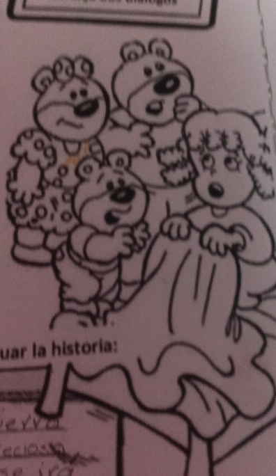 uar la história: 
_ 
_