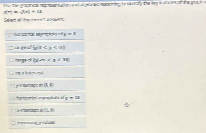 Solved: Use the grapifical representattion and allgebraic reasoning to ...