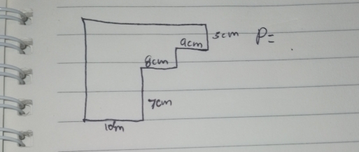 scm
acm P=
8cm
Tcm
l0m