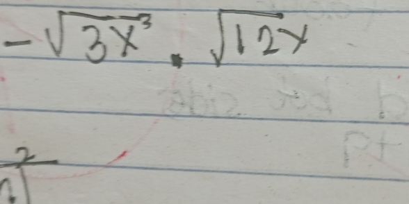 -sqrt(3x^3)· sqrt(12x)
 2/n1 