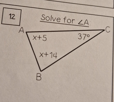 Solve for