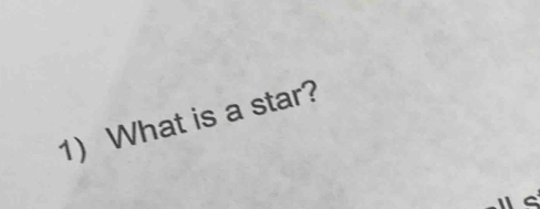 What is a star?