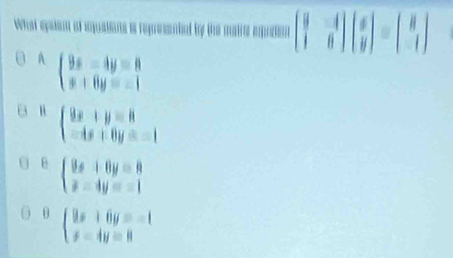 A 9x-4y=1
(11||c||b| 
1 
E (6, 111= , 
U