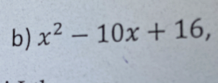 x^2-10x+16,