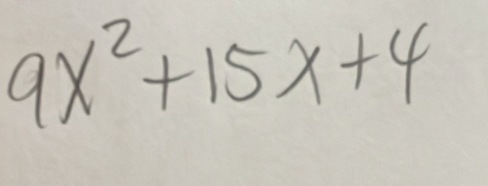 9x^2+15x+4