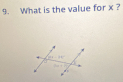 What is the value for x ?