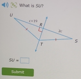 What is SU?
SU=□
Submit