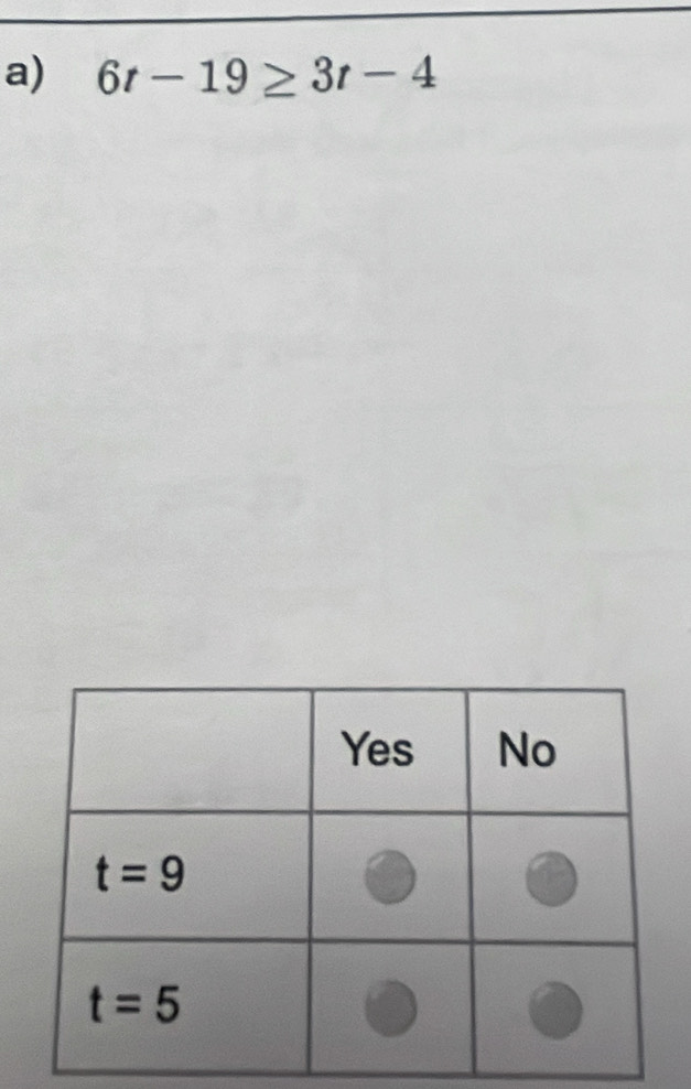6t-19≥ 3t-4